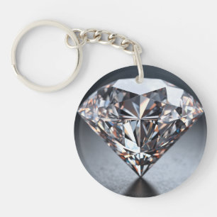 Diamond Acrylic Keychain – Stylish, Durable