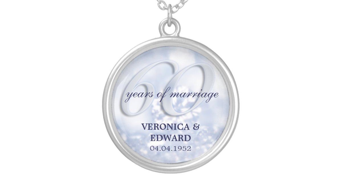 Diamond Anniversary Necklace | Zazzle Exclusive Diamond Necklace Designs for Wedding Anniversary