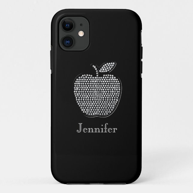 Diamond Apple Case-Mate iPhone Case (Back)