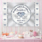 Diamond Banner, Personalized Birthday Banner