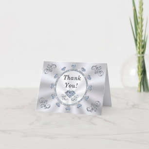 Diamond, Birthday Thank You Cards for Adults