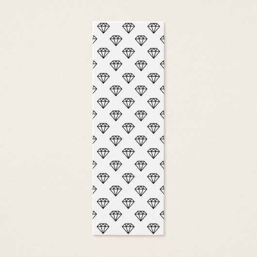 Diamond - Black on White (Front)