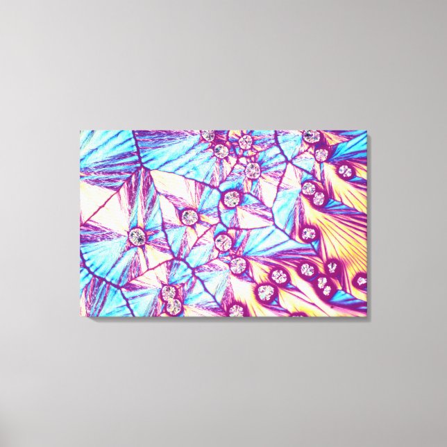 Diamond Blasts Canvas Print (Front)