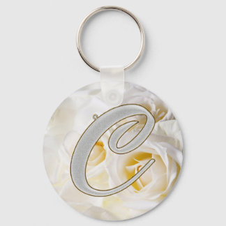 Diamond Bling C Keychain