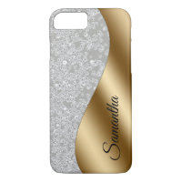 Diamond Bling Gold Metal Personalized Galm