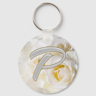 Diamond Bling P Keychain
