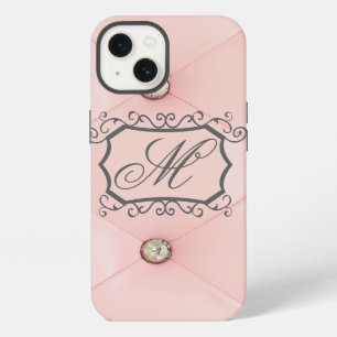 Diamond Bling Pink Tufted Leather iPad Air Case