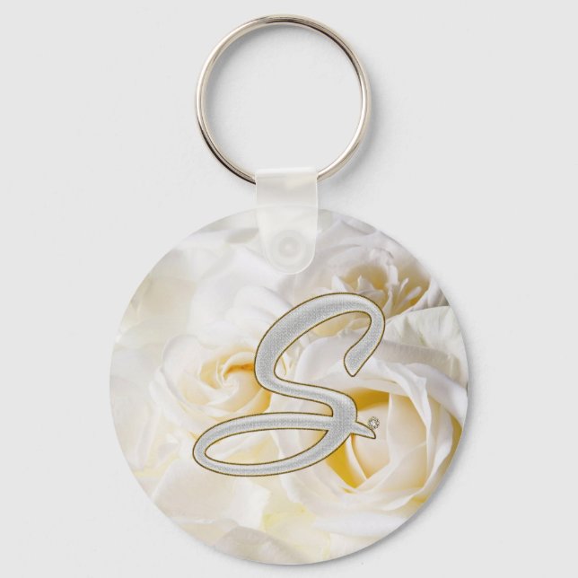 Diamond Bling S Keychain (Front)