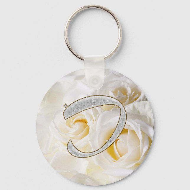 Diamond Bling T Keychain (Front)