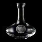 Diamond Border Personalized Wine Decanter (Front)