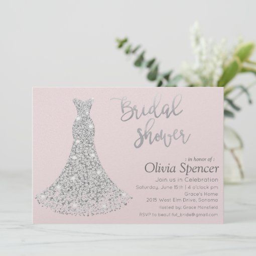 Diamond Bridal Shower Invitation | Zazzle