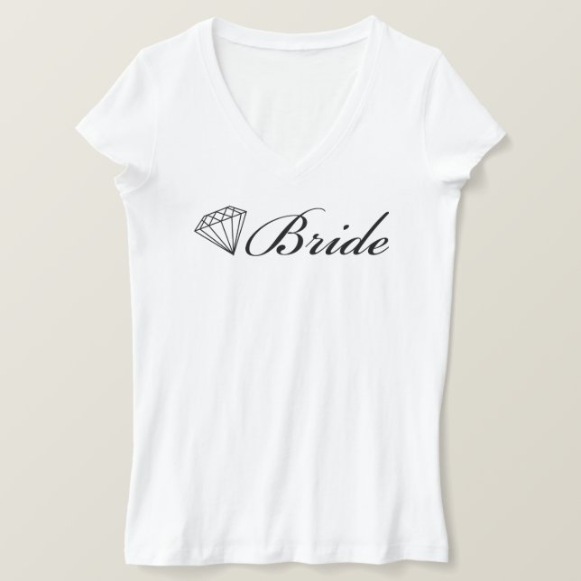 Diamond Bride Tee Black (Design Front)