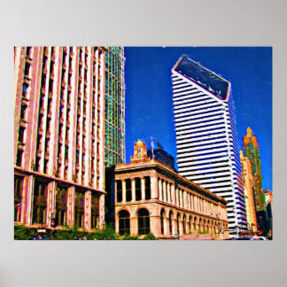 Diamond Building Poster