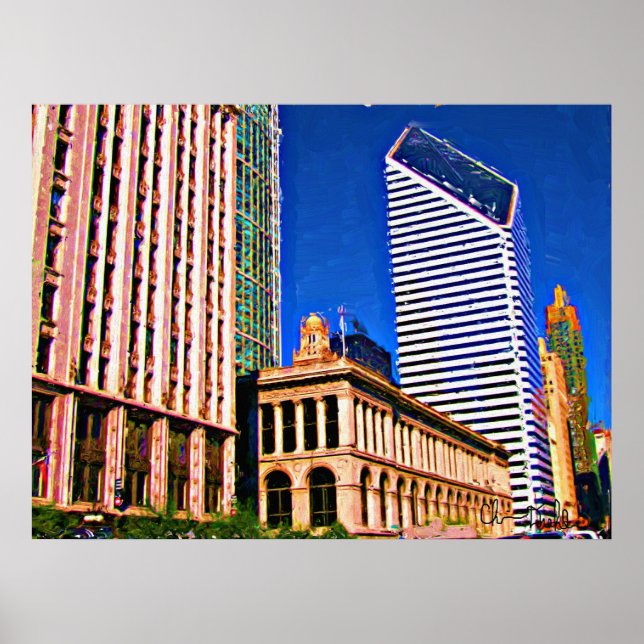 Diamond Building Poster (Front)