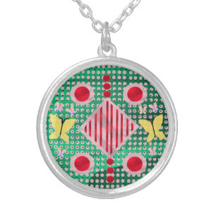 Diamond & Butterflies Necklace