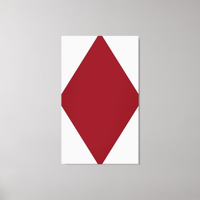 diamond canvas print (Front)