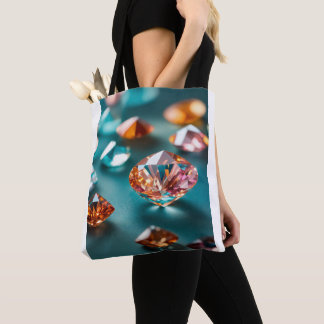 "Diamond Chic: The Luxe Tote Bag"