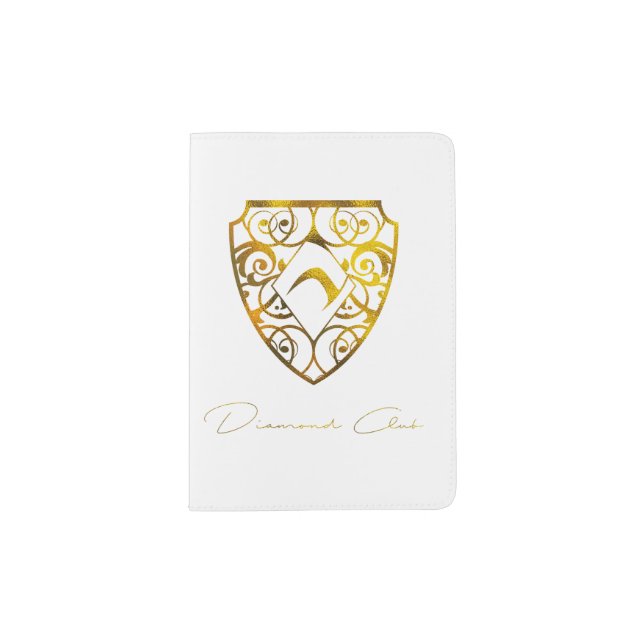 Diamond Club Customized Passport Holder (Front)