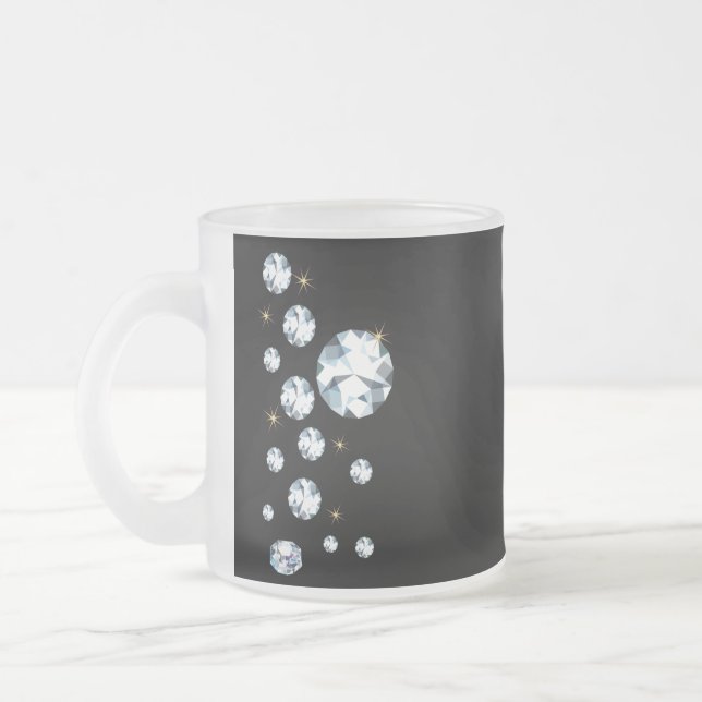 Diamond Coffee Mug - Jewels (Left)