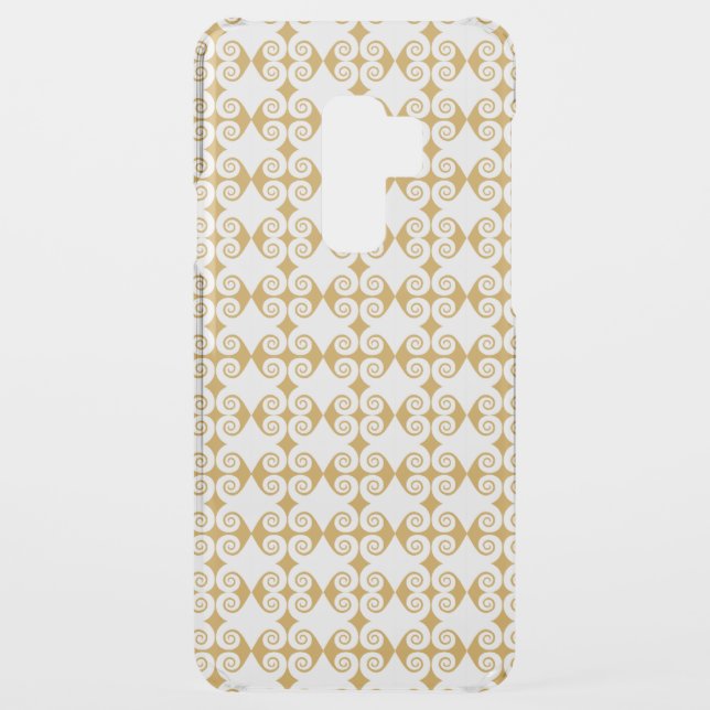 Diamond Curl Pattern Uncommon Samsung Galaxy Case (Back)