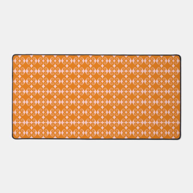 Diamond Curls Desk Mat (Front)