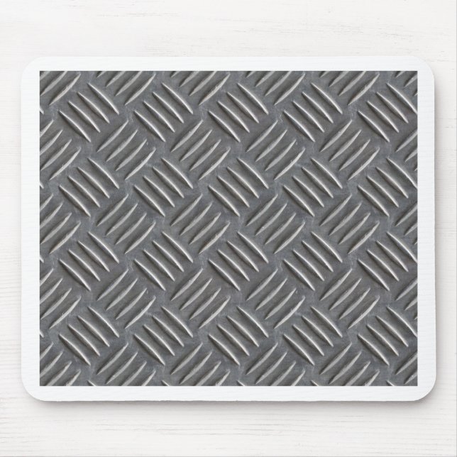 Diamond Cut Metallic Pattern Mouse Pad (Front)