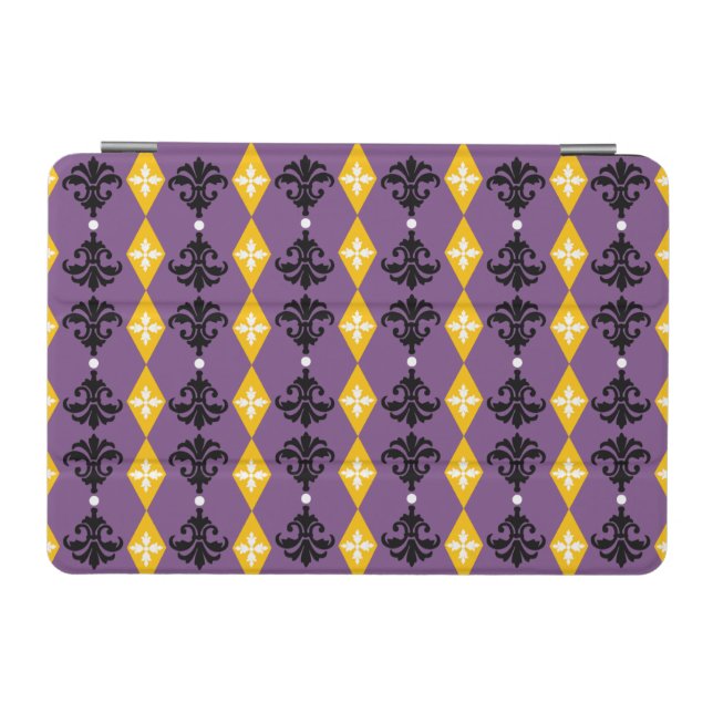 Diamond Damask Stripe iPad Mini Cover (Horizontal)