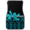 Diamond Damask (Teal Glitter)