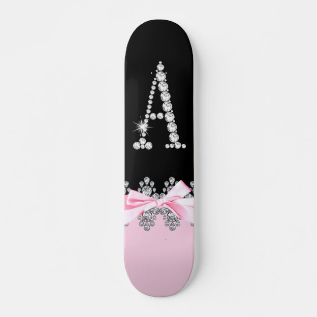 Diamond Delilah Initial:A Skateboard Deck (Front)