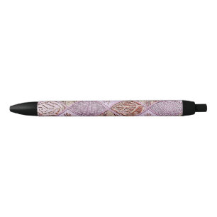 Diamond Designs In Pinks Pen
