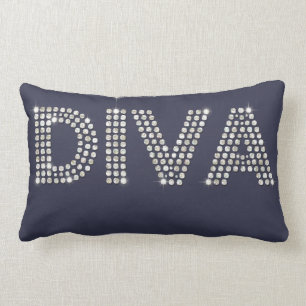 Diamond Diva Lumbar Pillow