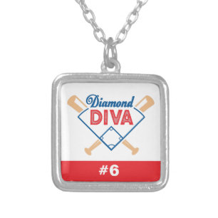 Diamond Diva Personalized Necklace