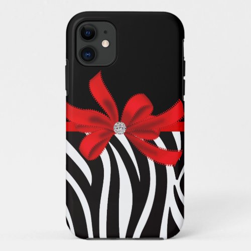 Diamond Diva red iPhone 11 Case