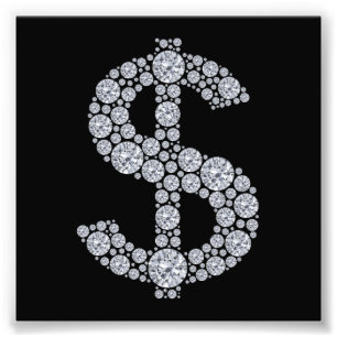 Diamond Dollar Sign Bling