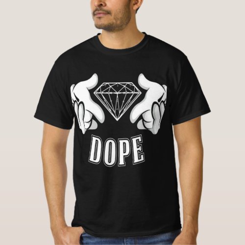 Diamond Dope Urban Elegance T_Shirt Design 