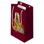 Diamond dove bird tribal tattoo gift bag