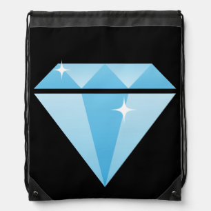 Diamond Drawstring Backpack