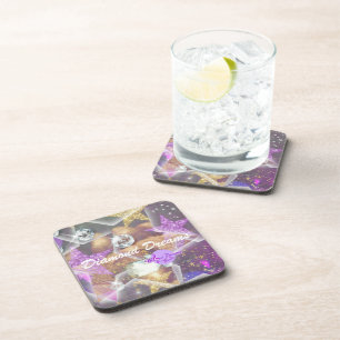Diamond Dreams Beverage Coaster