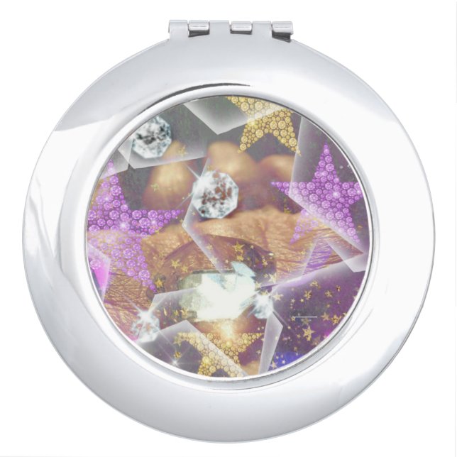 Diamond Dreams Compact Mirror (Front)