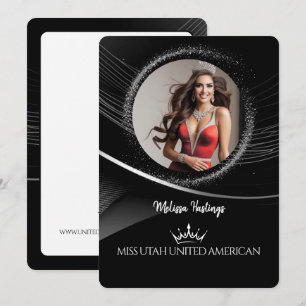 Diamond Dust Premium Pageant Promo Card