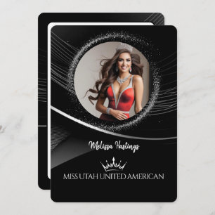 Diamond Dust Premium Pageant Promo Card