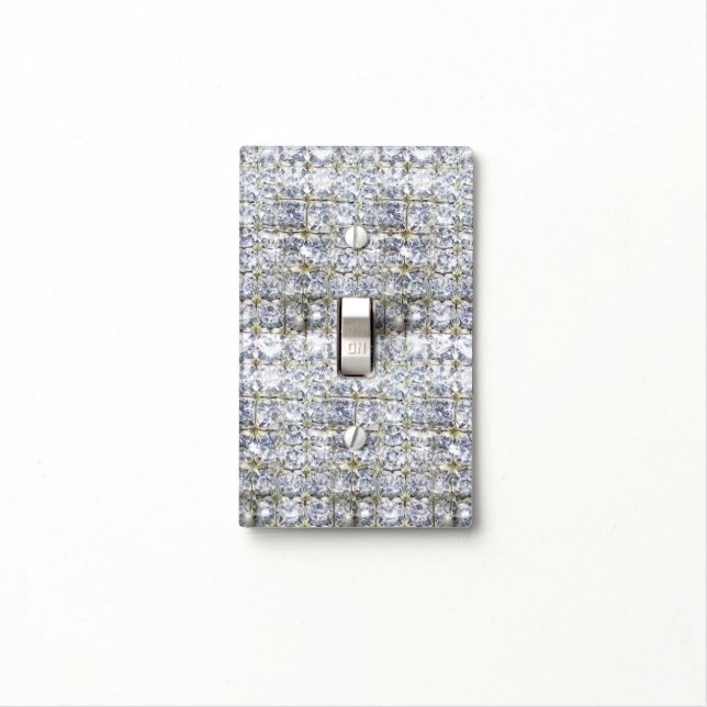 Diamond Effect Light Switch Cover (In Situ)