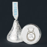 Diamond Engagement Ring Wedding Bridal Shower Hershey®'s Kisses®<br><div class="desc">Design features an original marker illustration of a diamond engagement ring. Simply personalize with your event information for a unique wedding,  engagement party,  or bridal shower favor!

Don't see what you're looking for? Need help with customization? Contact Rebecca to have something created just for you!</div>