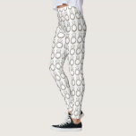 Diamond Engagement Ring Wedding Bride Leggings<br><div class="desc">Features an original marker illustration of a sparkling diamond ring. Perfect for engagements,  weddings,  bridal showers,  and more! 

Designer is available to create and upload custom designs to match the colors and themes of your wedding--click "Ask this Designer" to begin the design process!</div>