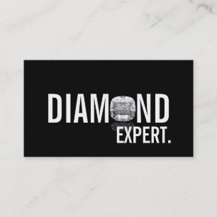 Diamond Expert Jewelry Gold Silver Business Card