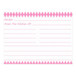 Blank Recipe Cards | Zazzle