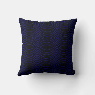 Diamond Eyes Modern Pop Art Abstract Throw Pillow