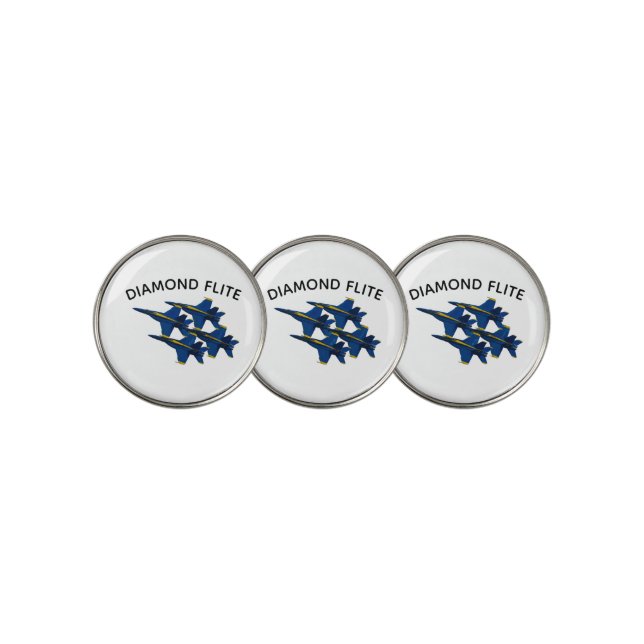 Diamond Flite Aero Edition Golf Ball Marker (3 Up)