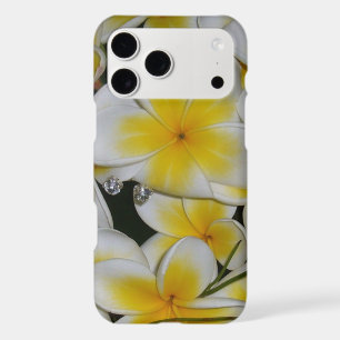 diamond frangipani iPhone 17 pro max case