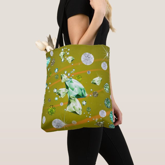 Diamond Galaxy 10 Tote Bag (Close Up)
